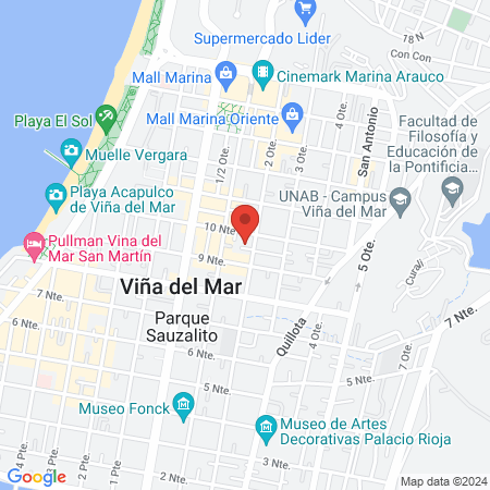 ALMA VIVA Masajes Viña del Mar map