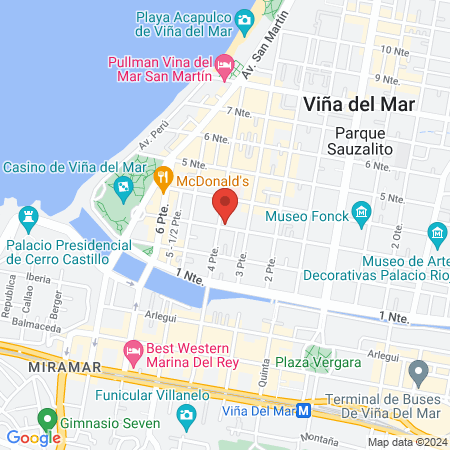 HumanoSalón-BarberChile map