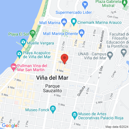 Mapu Barber Shop Viña del Mar map