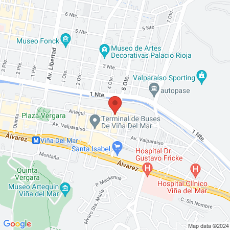 Barber Club Viña map