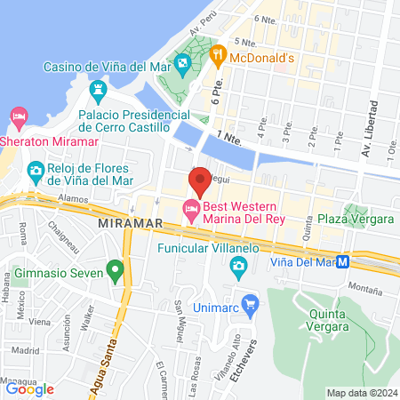 Relaxfusion Viña del Mar map