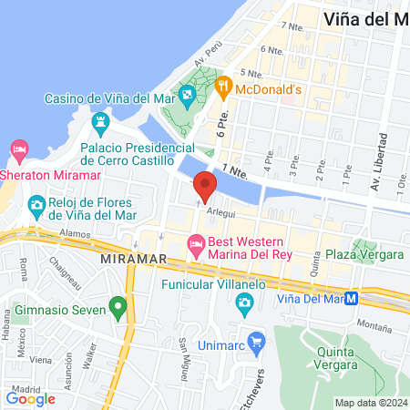 Club de la Barba Viña del Mar map