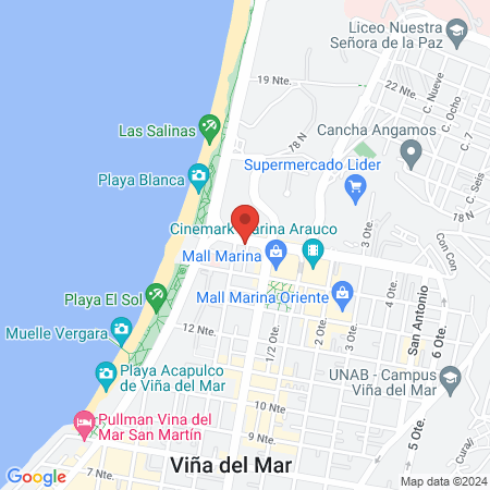 InnovaClinic Viña del Mar map