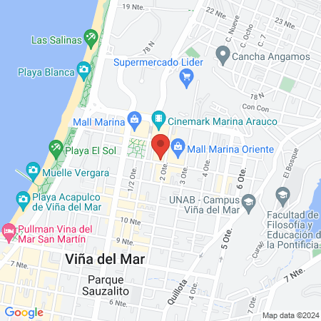 IntegraMédica Viña del Mar map