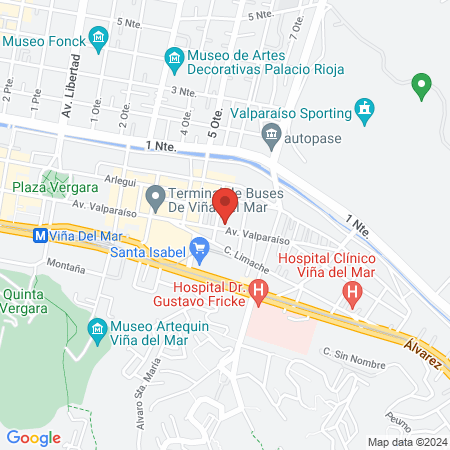 Clínica veterinaria Dallas map