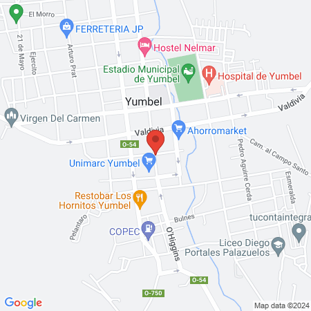 Centro Veterinario Yumbel map