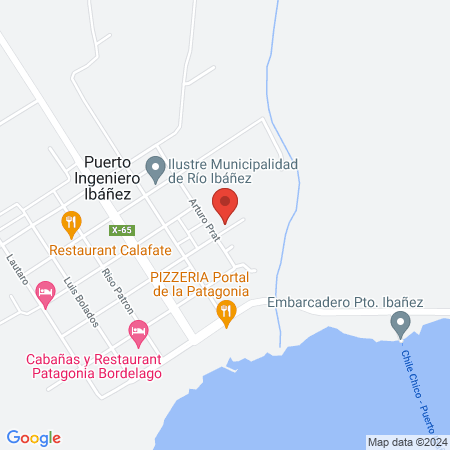Posta de Salud Rural Puerto Ibañez map