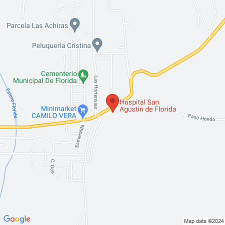 St. Augustine Florida Hospital map