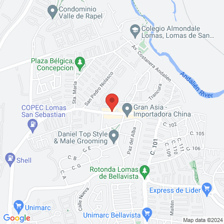 Miguel Goitia Studio map