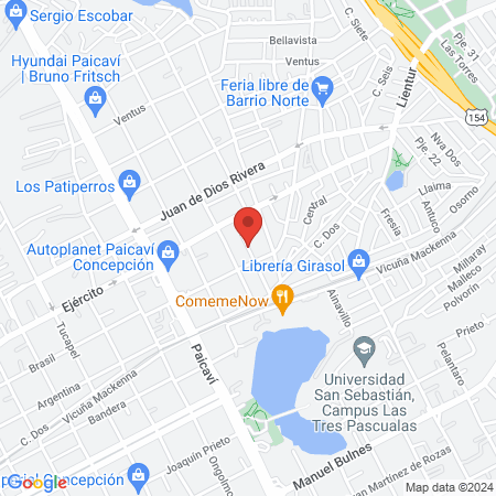 Juan Jose Garces Carroza map