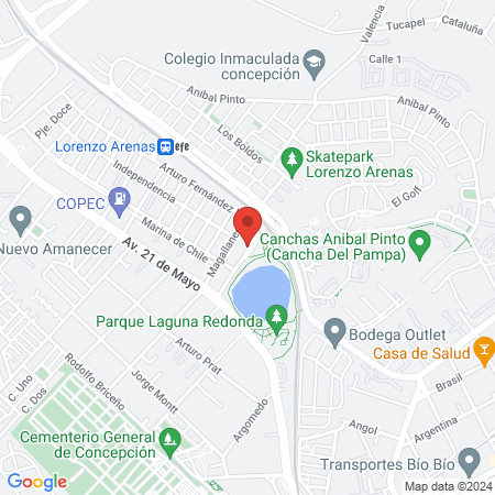 Hector Isaac Lopez Munoz map