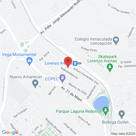 SAPU Lorenzo Arenas map