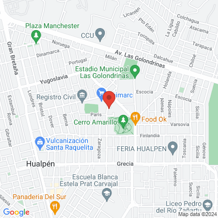CESFAM Hualpencillo map