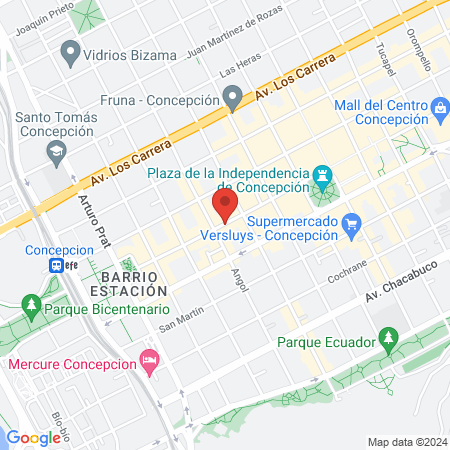 Salón Adele’s map