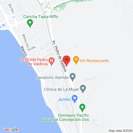 Clínica de la Mama map