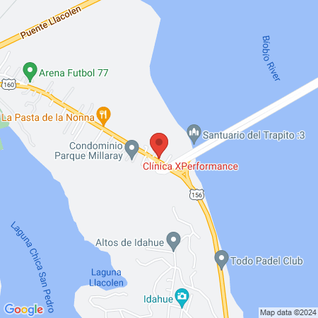 Clínica XPerformance map