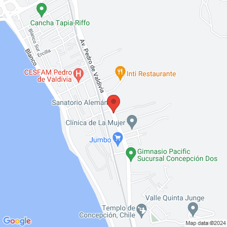 Centro de Diagnóstico Sanatorío Aleman map