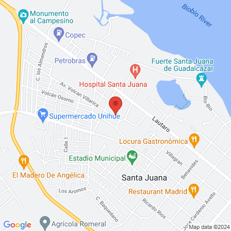Espacio Andrea map