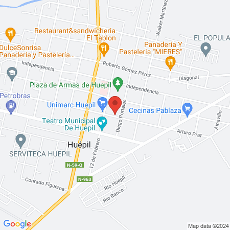 Salon De Belleza Spazio map