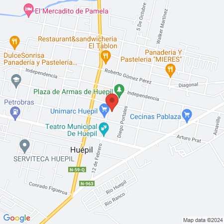 Peluqueria Rizzo's map