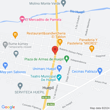 PODO SALUD E&V map