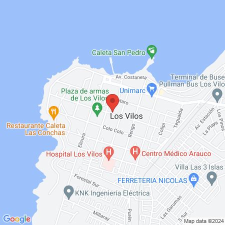 Gimnasio Municipal de Los Vilos map