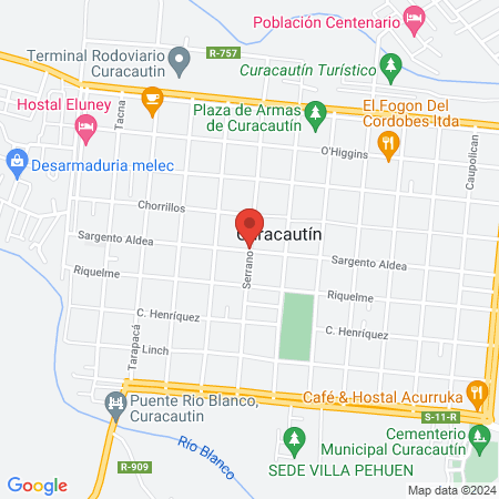 Hospital Dr. Oscar Hernandez Escobar map