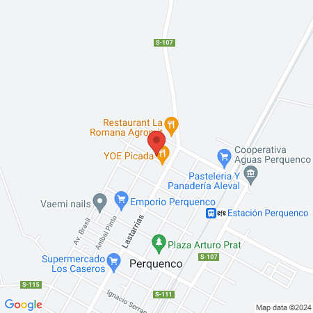 CDF 7 Recinto Futbol 7 map