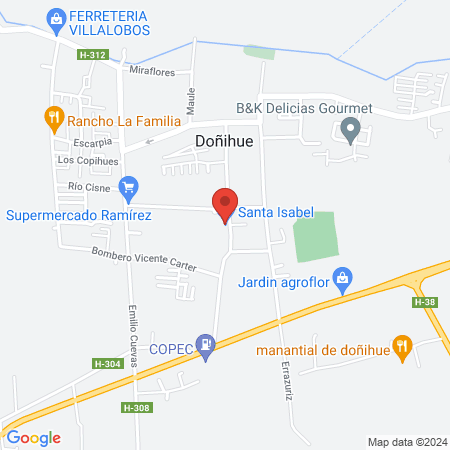 Clínica dental Alto del poqui map