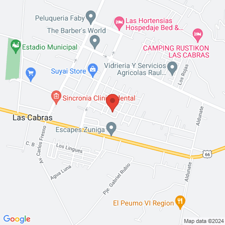 Alice Pet Las Cabras map