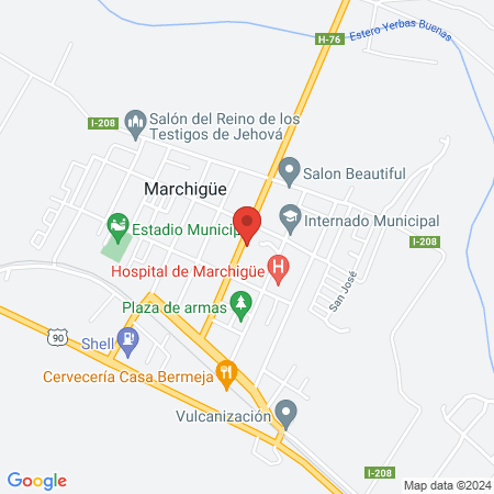 CLÍNICA AMASALUD MARCHIGÜE map