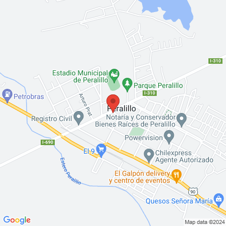 Podología Peralillo map
