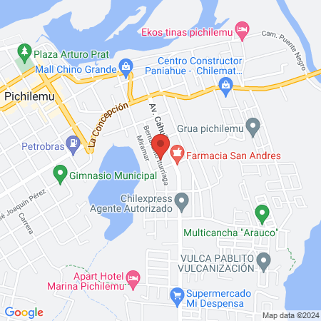 Gimnasio Fitness Pichilemu map