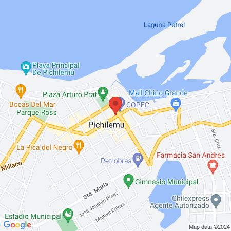 Podologa Claudia Baeza map