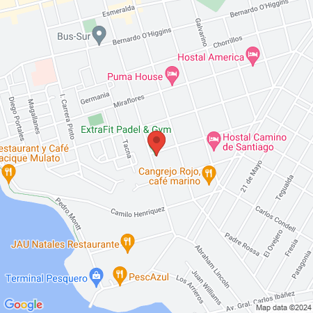 ExtraFit Padel & Gym map