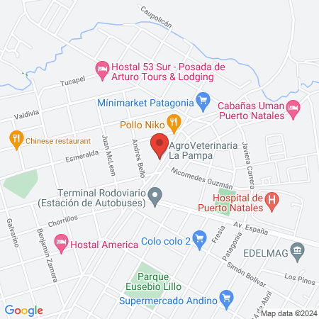 AgroVeterinaria La Pampa map