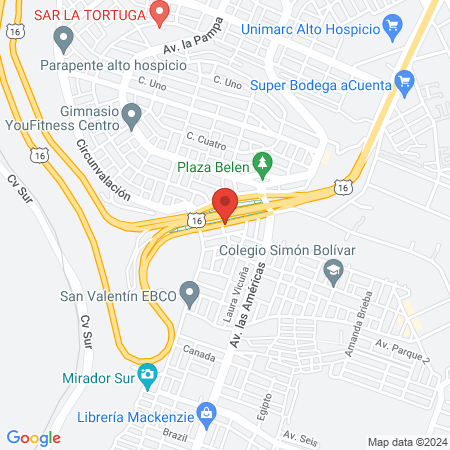 Clínica Cumbres Pampinas map