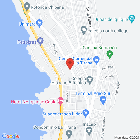 Clinica del Pacífico | Iquique map