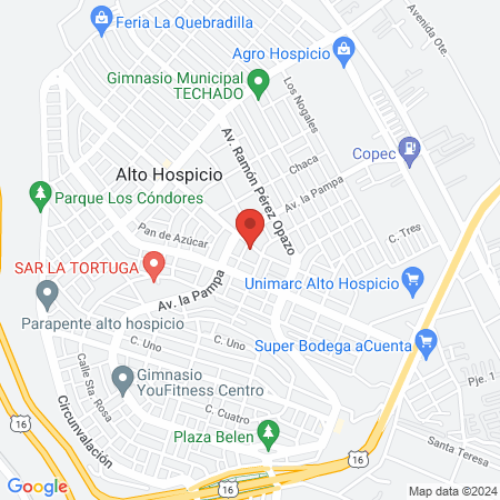 Centro Médico Integral PROCUR map