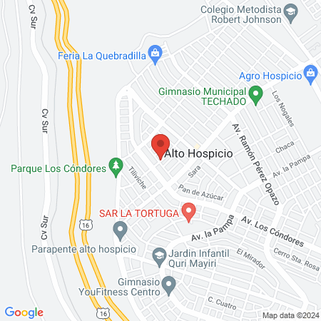 Centro Médico Veterinario de Tarapacá map