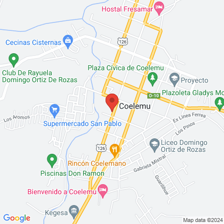 Diálisis Coelemu map