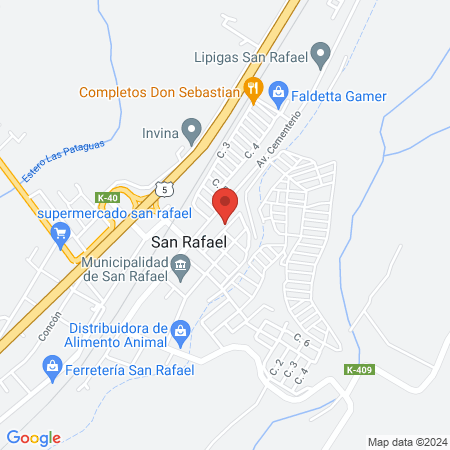 Maru Saavedra estética y spa map