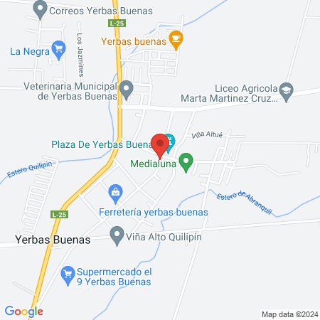 CentroSalud Yerbas Buenas map