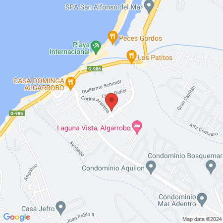 Pelúqueria Shekan, Algarrobo Chile map