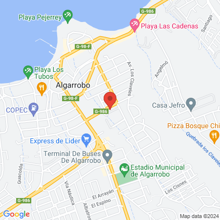 Clínica Dental Algarrobo map
