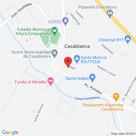 Salón de belleza intersalon Casablanca map