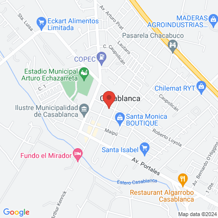 Hospital San José map