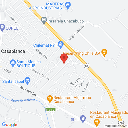 centro kinesico BIENESTAR map