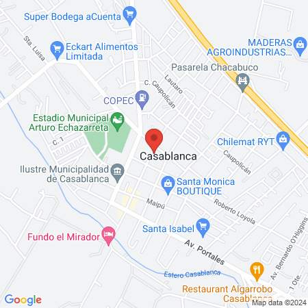 Centro Veterinario Casablanca, Dra. Helen Prain map