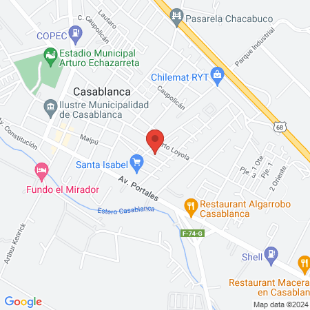 Médico Veterinario Dr. Cristóbal Galea map